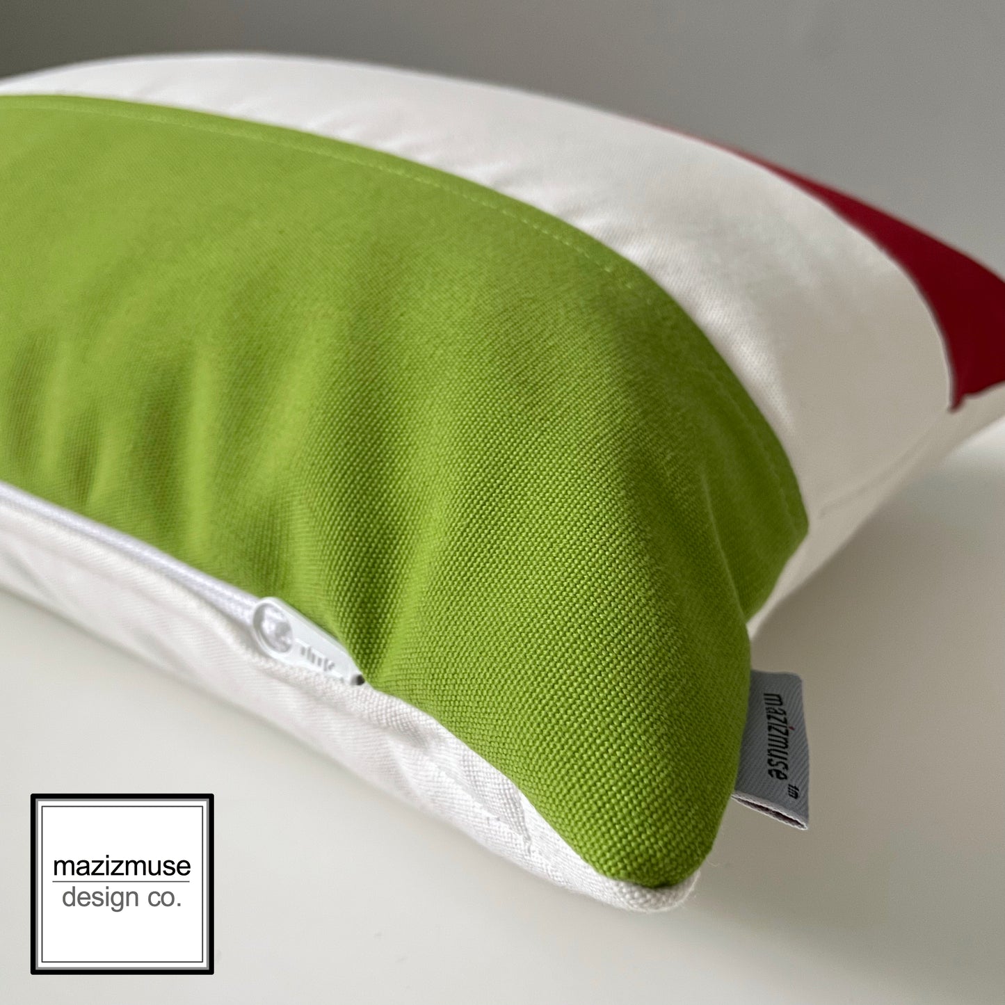 Hungary Flag Cushion Cover, Hungarian Flag, Sunbrella Outdoor Pillow