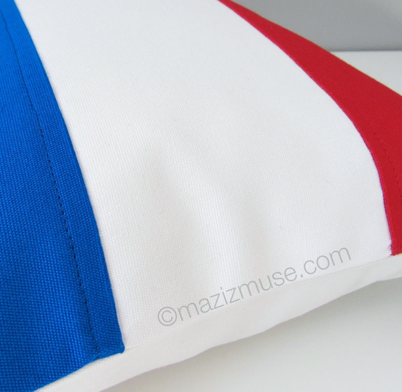 Decorative Netherlands Flag Pillow Cover, Holland Outdoor Sunbrella®Cushion Cover