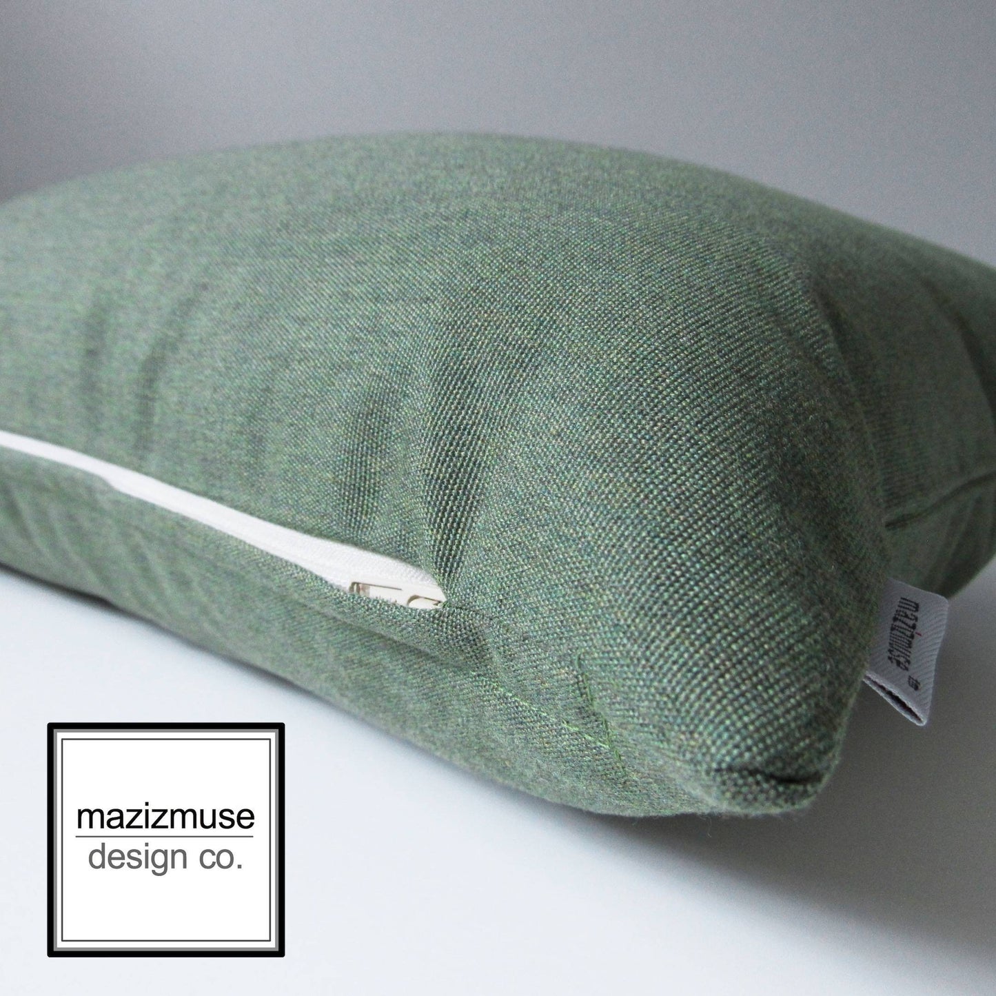 Fern Sunbrella® Outdoor Pillow Cover, Green Cushion Cover