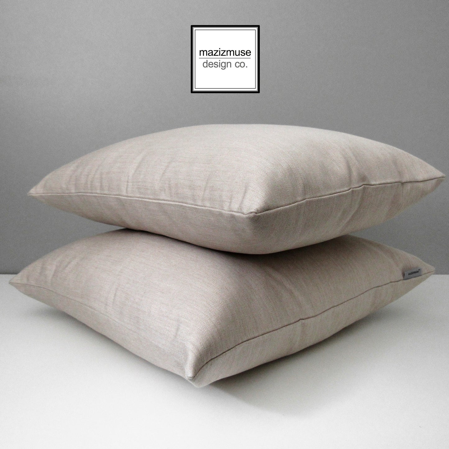 Decorative Outdoor Pillow Cover, Mid Century Modern Sunbrella Cushion Cover