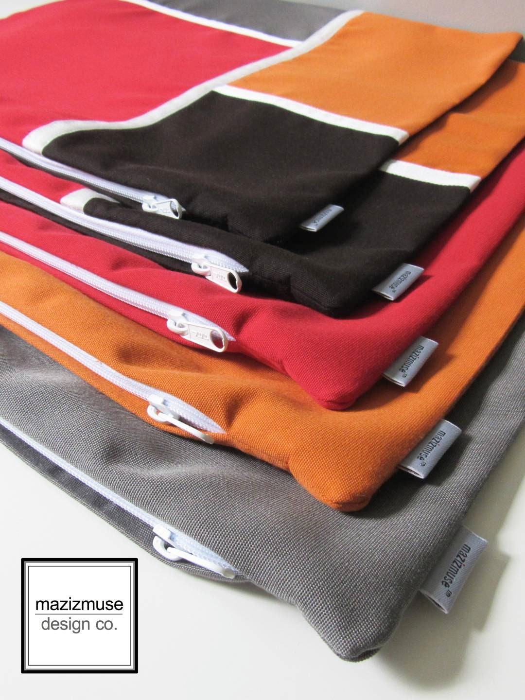 mid century modern outdoor sunbrella pillow cushion