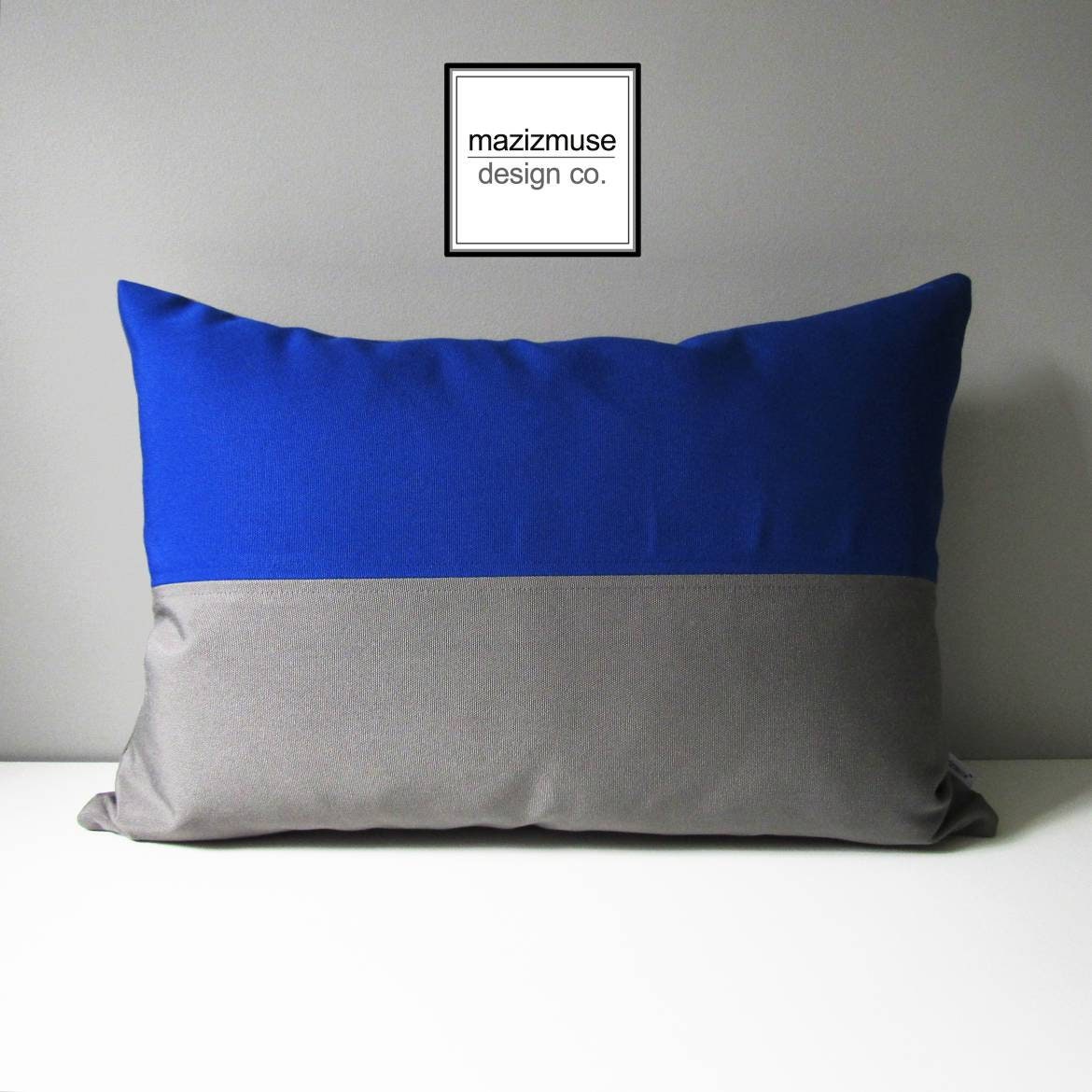 Black & White Sunbrella® Pillow Cover, Decorative Outdoor Cushion Cover