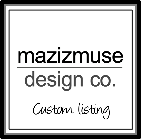 Custom for Cathy