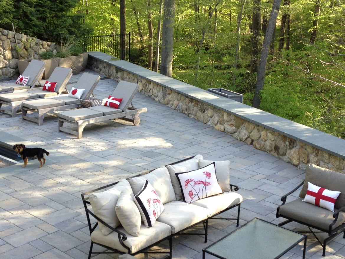 Norway Flag Pillow Cover, Norwegian Outdoor Sunbrella®Cushion Cover